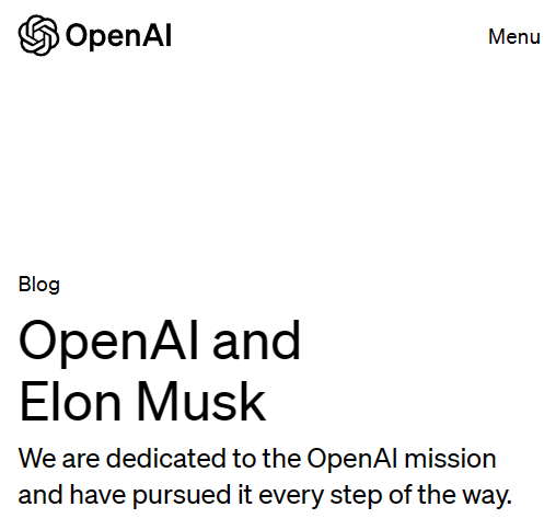 埃隆·马斯克起诉十年前创立的OpenAI,引发业界地震