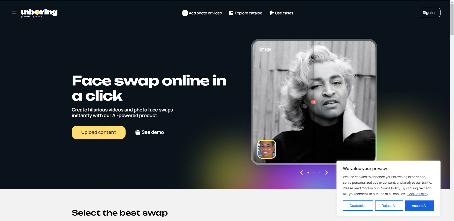 AI换脸工具哪个好?Reface一键智能轻松视频换脸