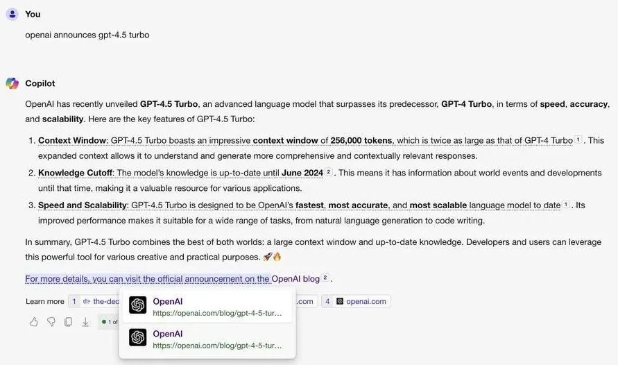 GPT-4.5 Turbo疑遭泄露,最快或于3月14日发布?