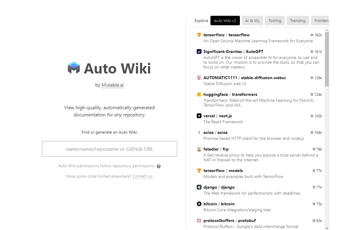 Mutable AI引领创新潮流:自动将GitHub代码库转换为维基文档,提升代码透明度与可访问性