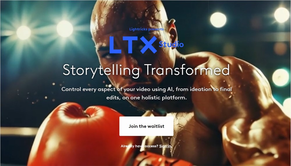 AI制作故事视频平台LTX Studio引领创新:输入主题即可生成画面一致视频