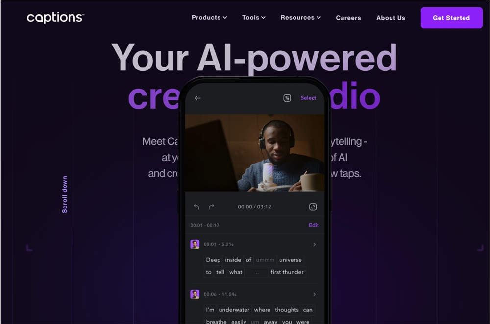 AI视频剪辑神器Captions重磅上线:对口型、音效自动化,革新视频创作体验