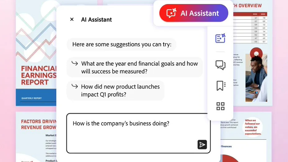 Adobe Acrobat全新AI助手上线:智能总结PDF文档,引领文档交互新革命