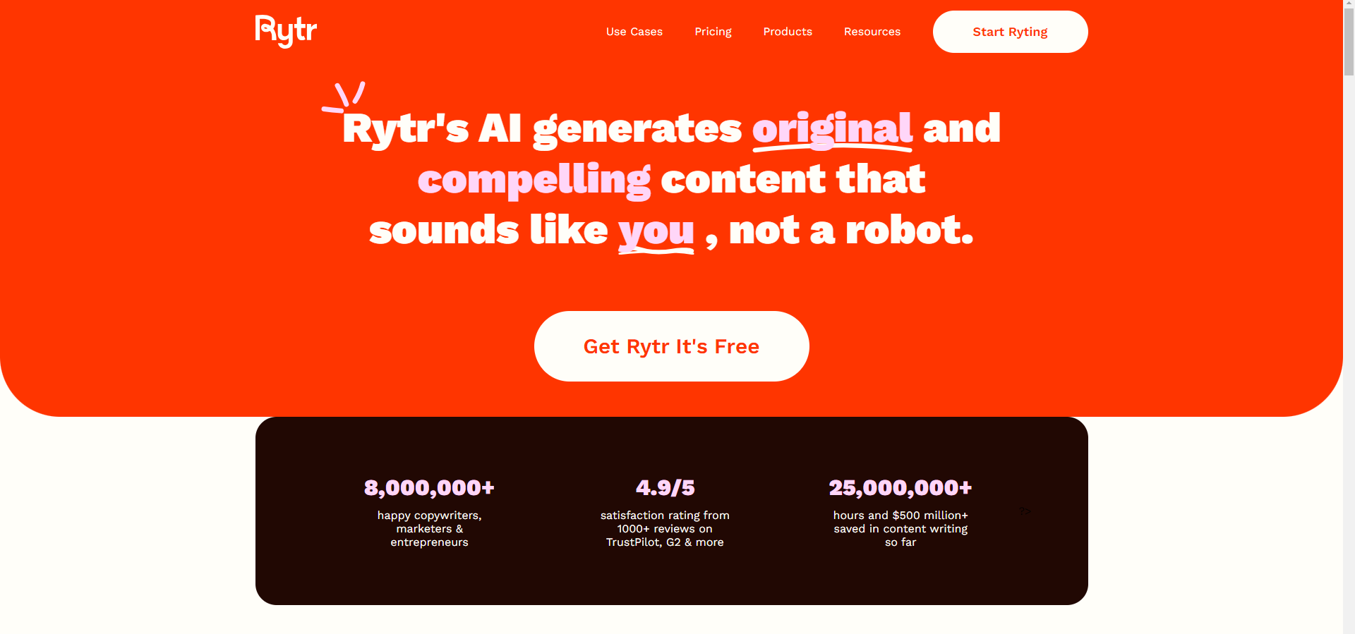全面而强大的AI写作助手推荐!Rytr在线轻松打造高质量内容