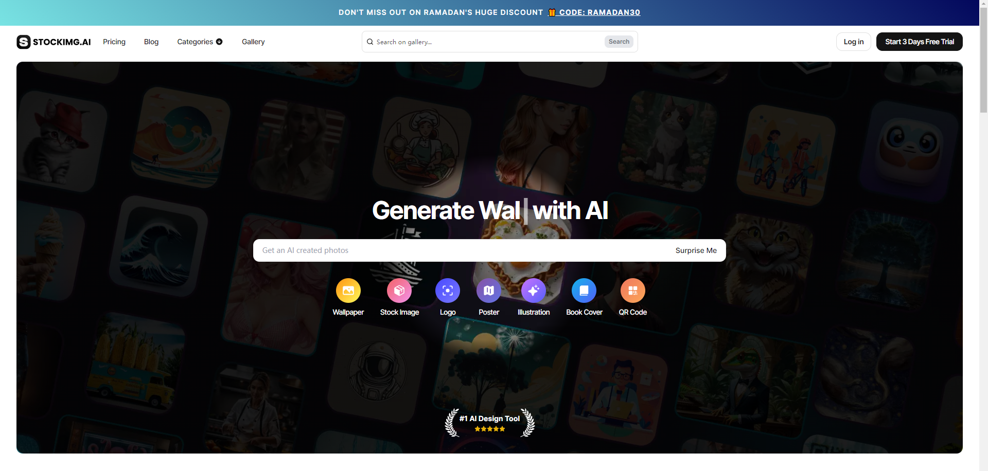 如何AI生成高质量图片?StockImg AIy在线轻松满足你的设计需求