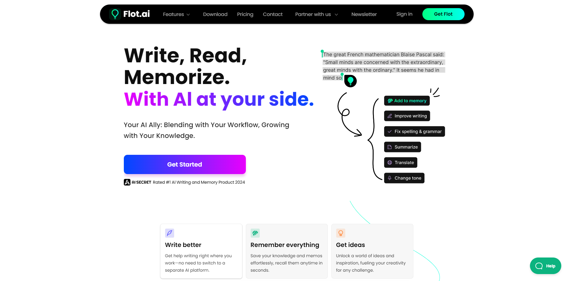 推荐一款好用的AI翻译与写作工具!Flot.ai助力文本处理与创作新纪元