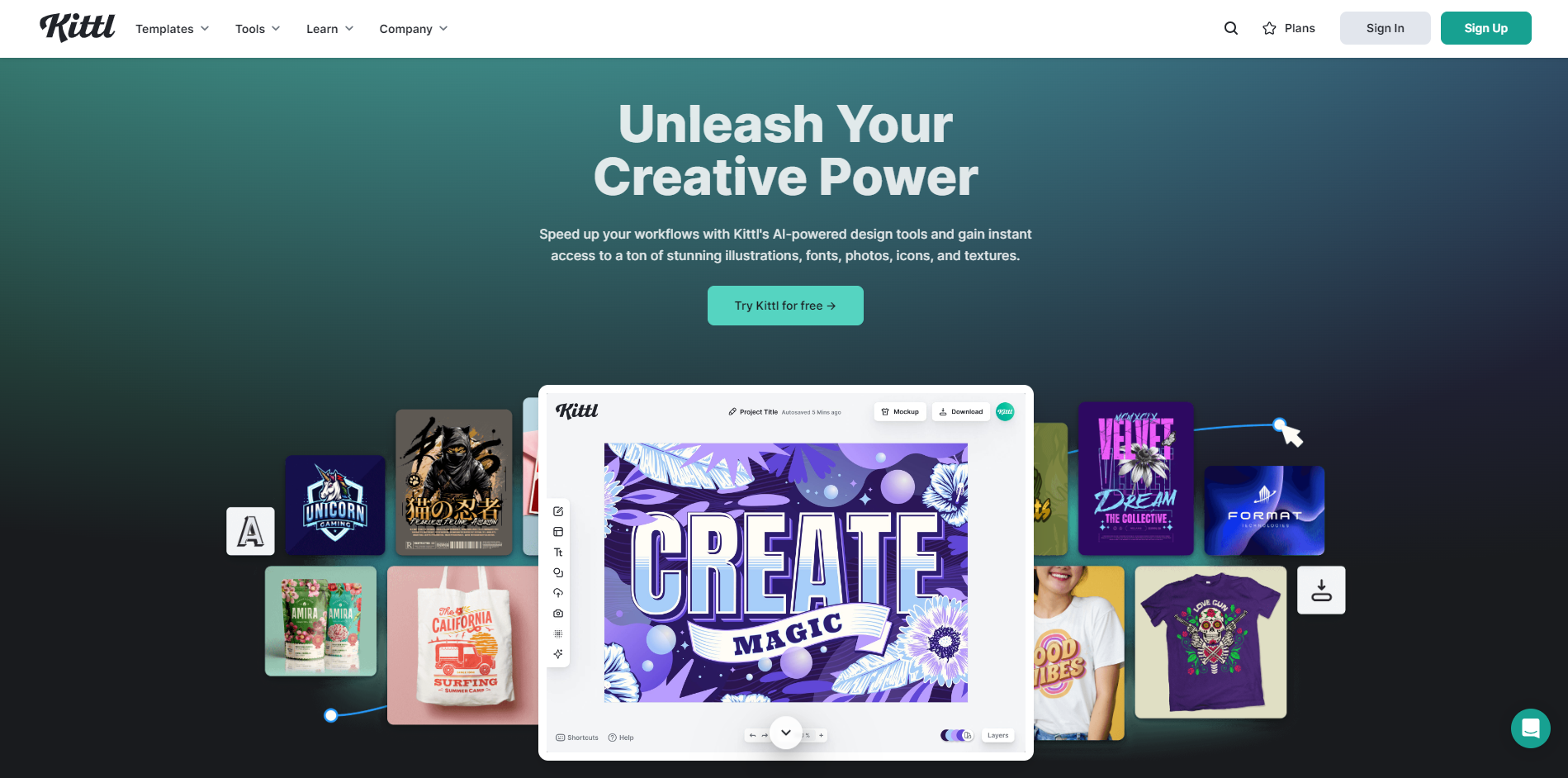 如何用AI进行图形设计?Kittl免费让创意触手可及