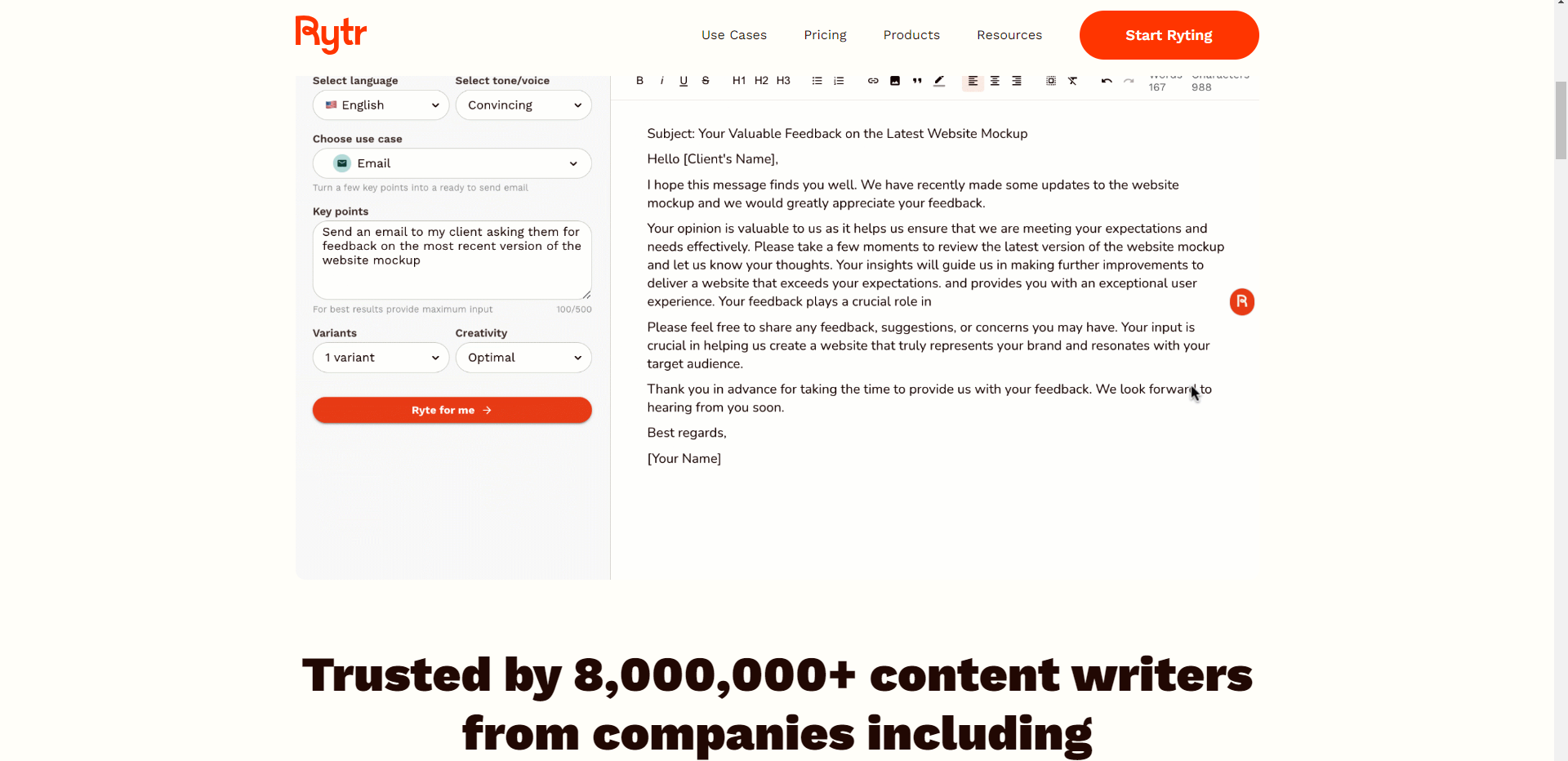 全面而强大的AI写作助手推荐!Rytr在线轻松打造高质量内容