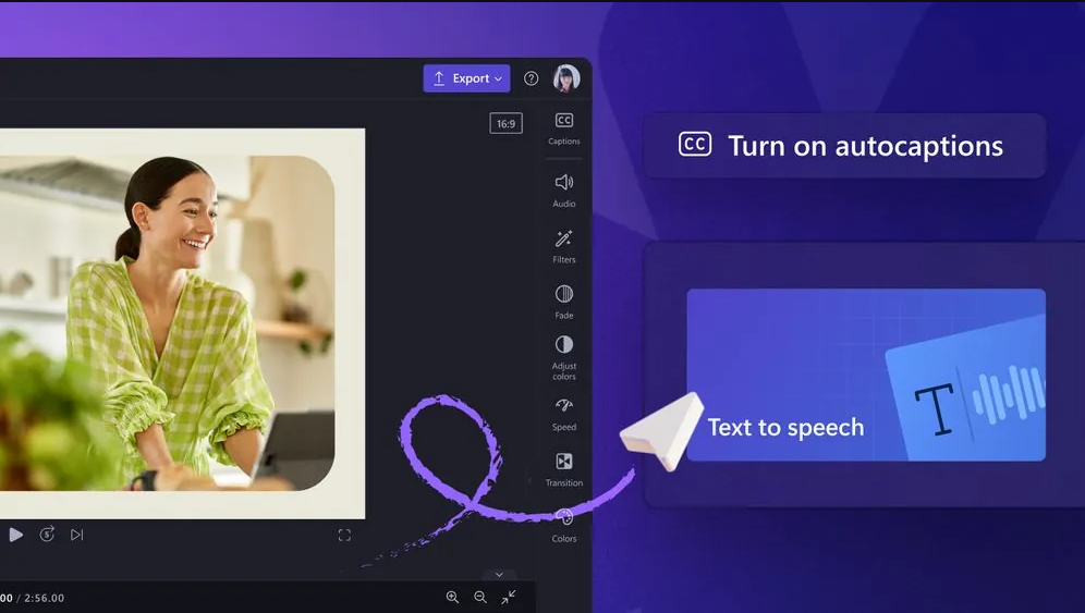 微软Clipchamp视频编辑工具全新AI功能上线:一键清除无声片段,提升视频编辑效率