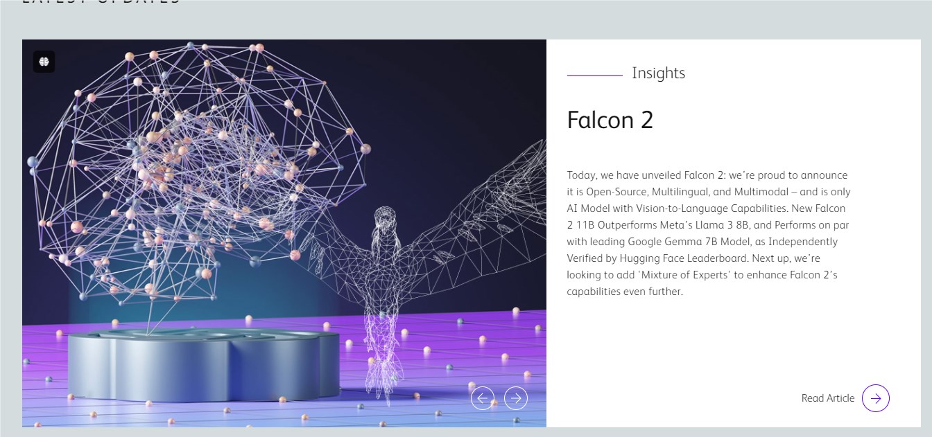 Falcon2震撼发布:性能超越Llama3,110亿参数开启AI新篇章