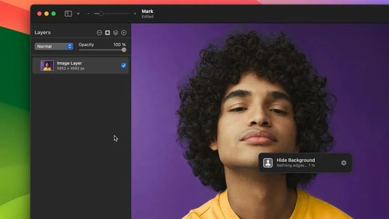Pixelmator Pro 3.6 全新发布:AI移除背景功能引领图像编辑新潮流