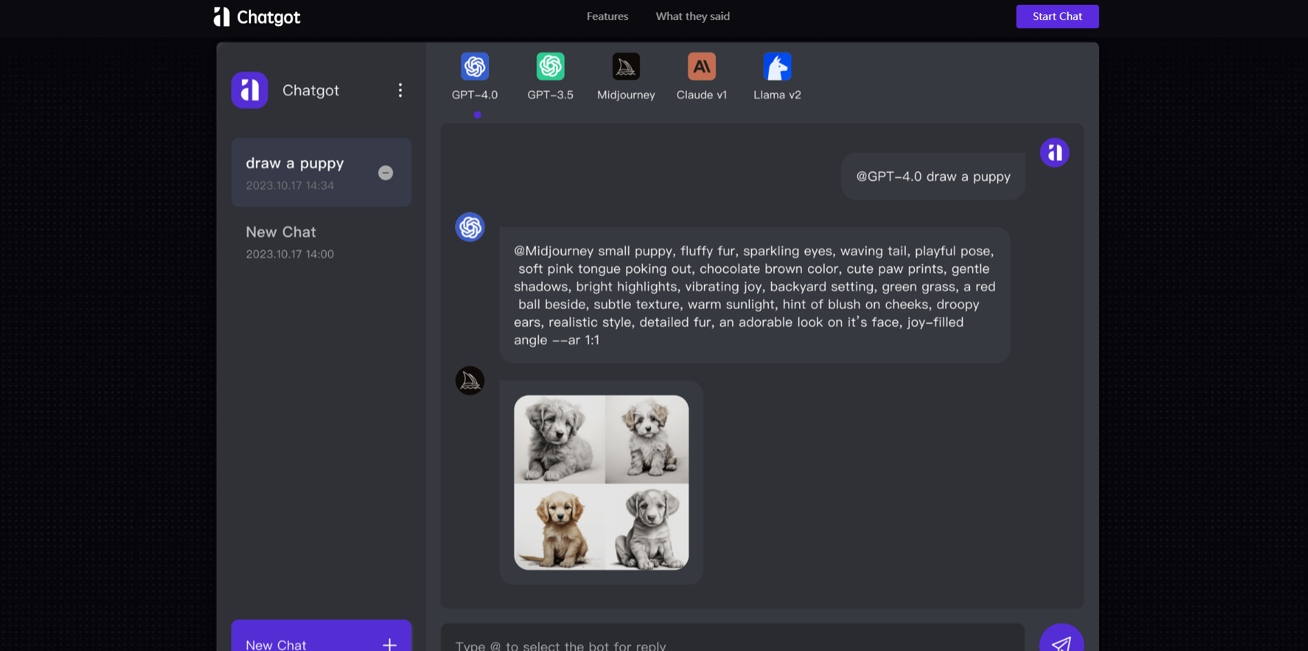 免费融合AI对话与绘画的创新工具推荐:ChatGot:一键调用全球最强AI