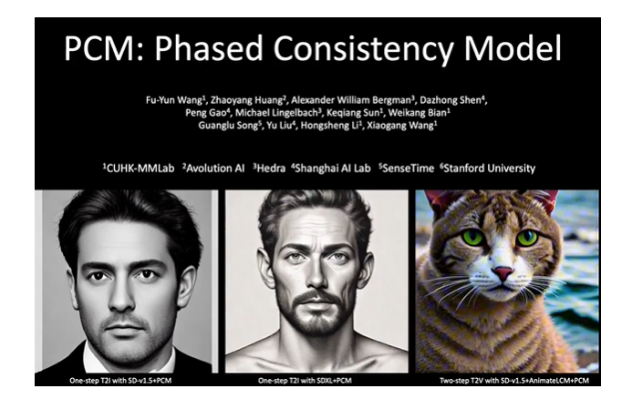 新SD加速模型PCM震撼登场:超越LCM,出图更快更稳