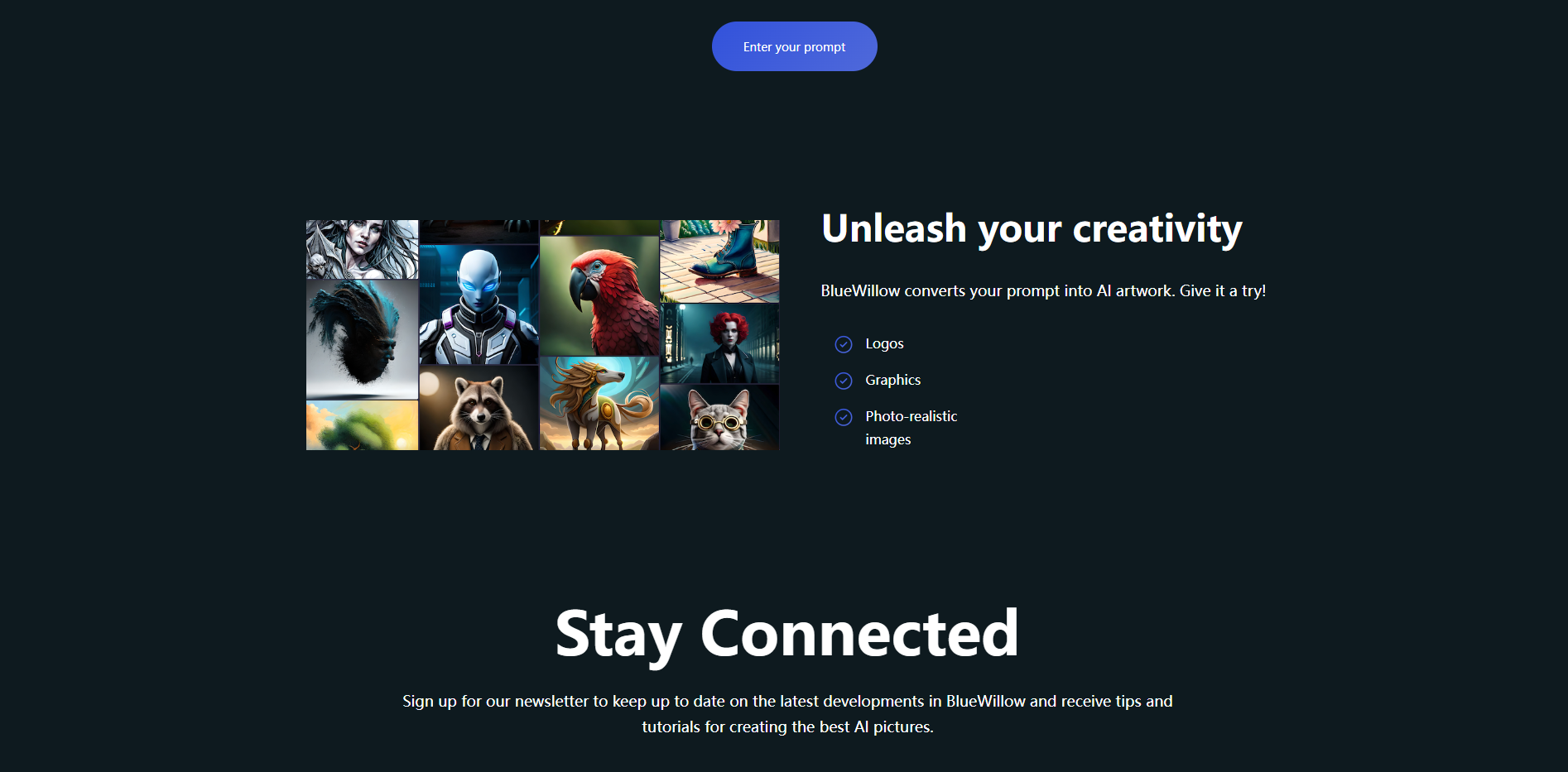 推荐一个免费自由的AI图片生成器!Blue Willow:助力创意无限延伸