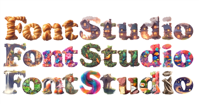 FontStudio:革命性技术引领字体设计新潮流,轻松打造炫酷纹理效果