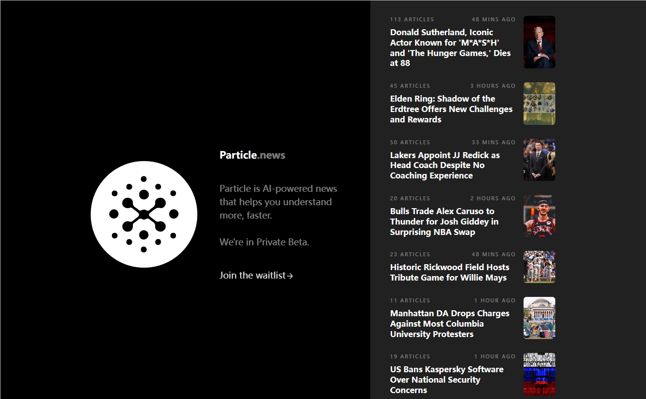 AI新闻阅读器Particle NEW获千万美元融资,引领个性化新闻阅读新潮流