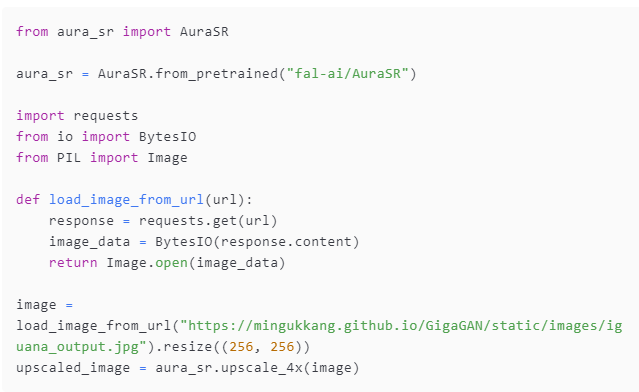 AuraSR图片高清修复模型开源:放大四倍并细腻补充细节