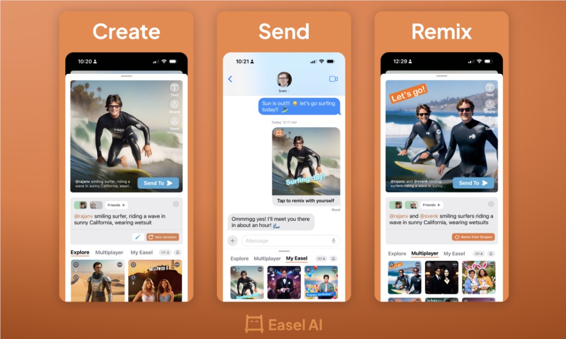 Easel AI引领潮流:生成式表情包让沟通跃上新台阶