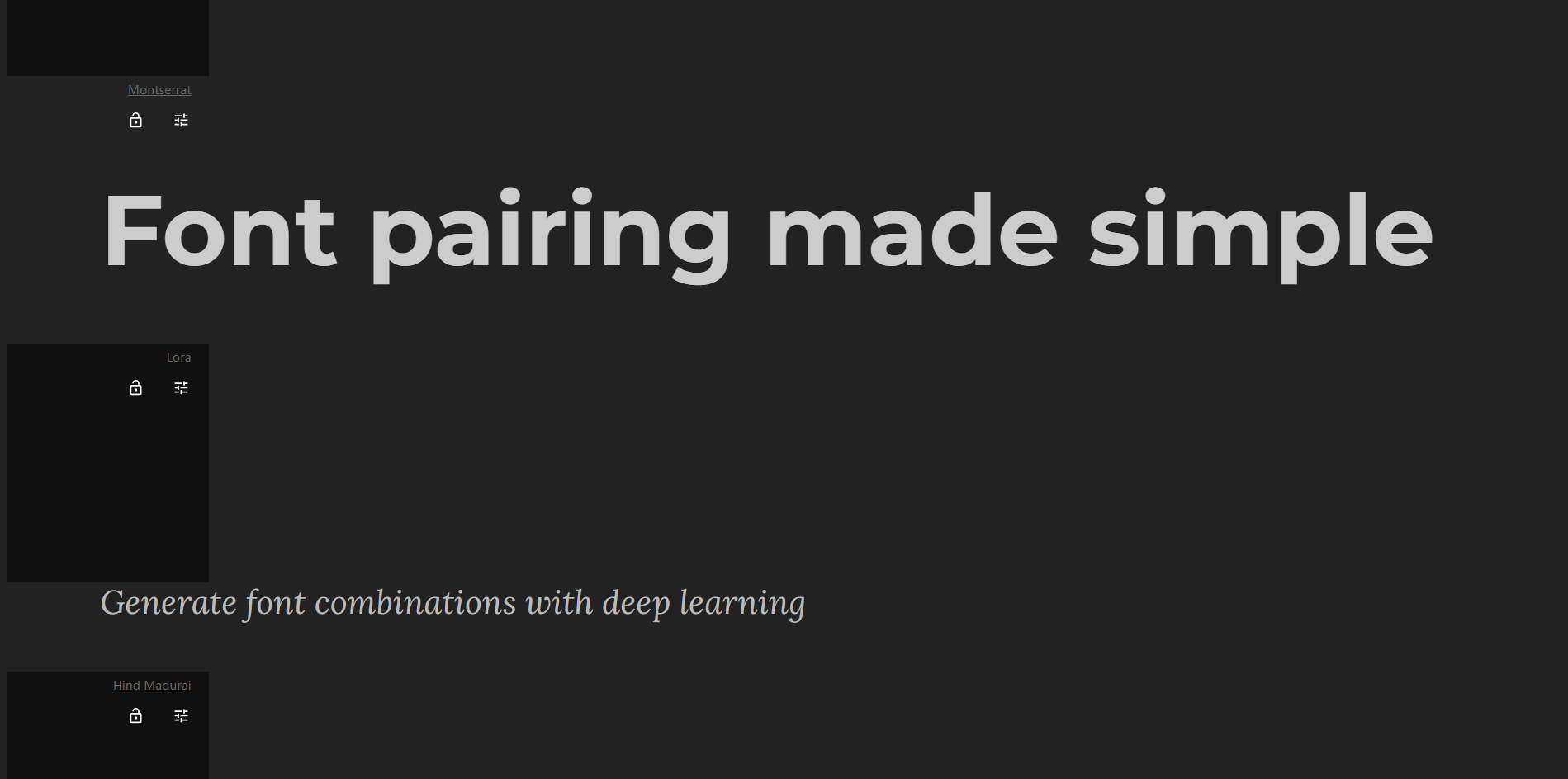 如何用AI工具智能设计与搭配字体?Fontjoy:AI赋能的字体搭配神器