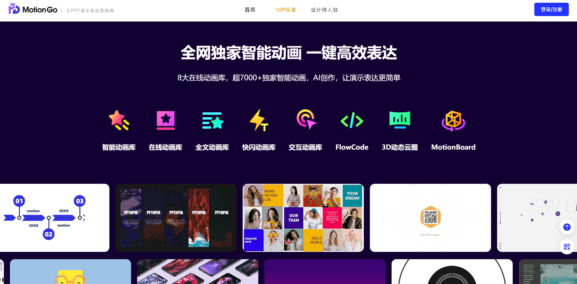 如何快速在线AI生成PPT动画?MotionGo:AI PPT生成神器,让演示更生动