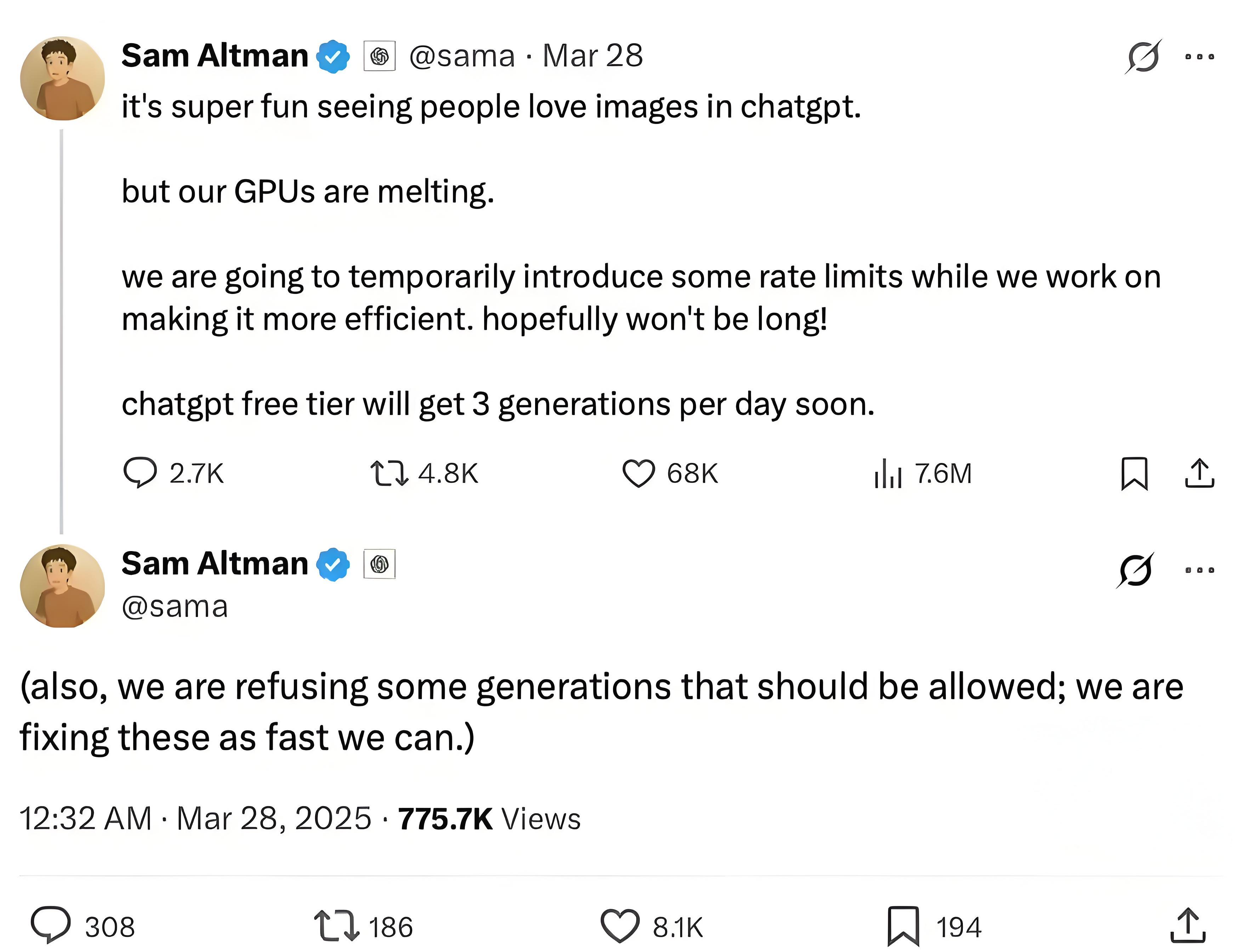 GPT“吉卜力风”文生图引版权风波,奥尔特曼紧急设限应对